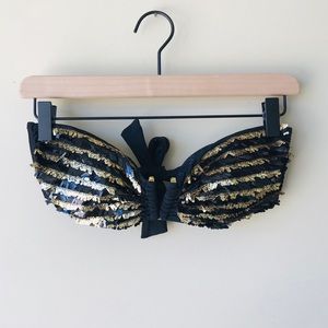 VS embellished bikini top